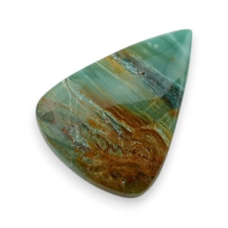 Jaspis green prase kaboszon 26x19 mm nr 95