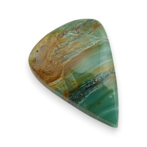 Green prase jasper cabochon 26x19 mm no 95 Green prase jasper cabochon 26x19 mm no 95