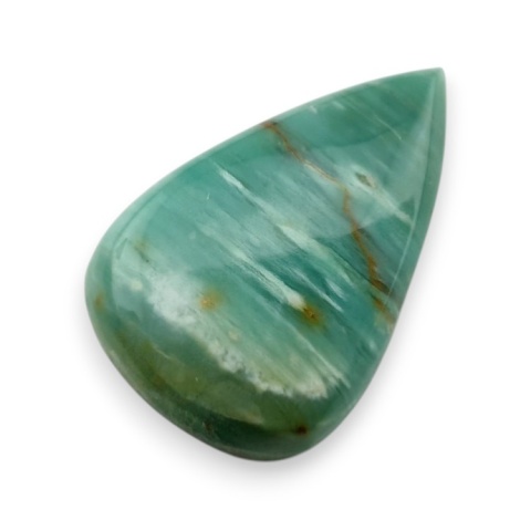 Green prase jasper cabochon 27x18 mm no 101
