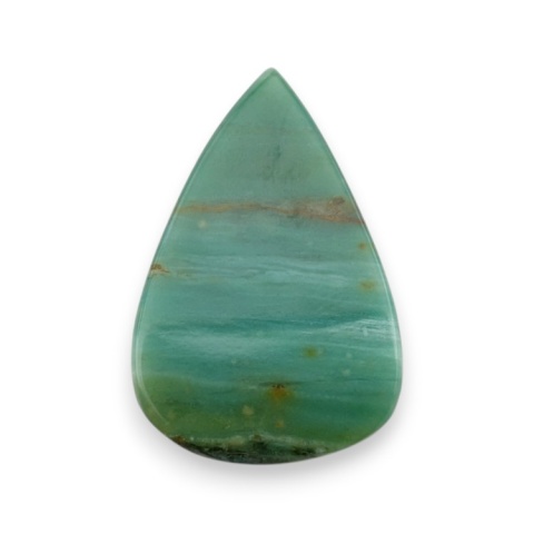 Green prase jasper cabochon 27x18 mm no 101
