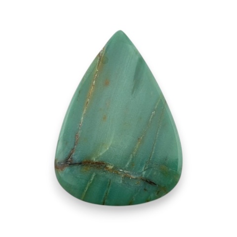 Jaspis green prase kaboszon 27x19 mm nr 83