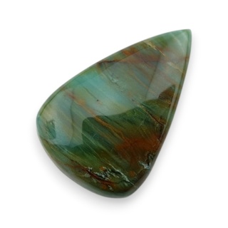 Jaspis green prase kaboszon 28x18 mm nr 96