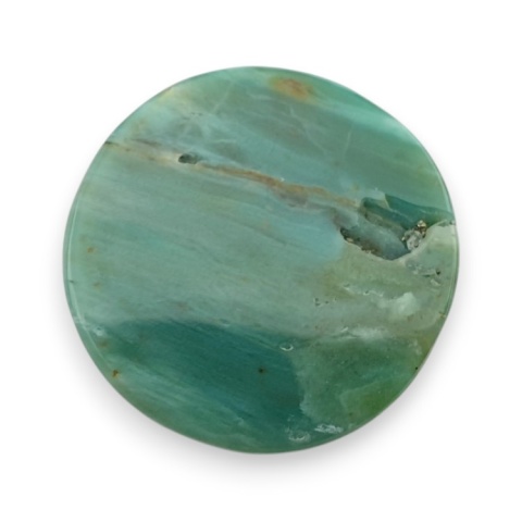 Jaspis green prase kaboszon fi 24 mm nr 38