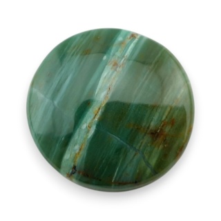 Jaspis green prase kaboszon fi 25 mm nr 41