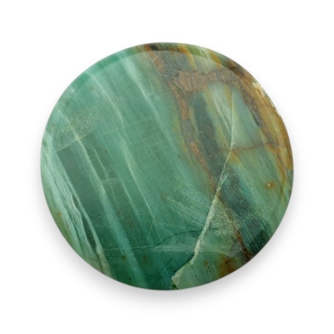 Jaspis green prase kaboszon fi 28 mm nr 56