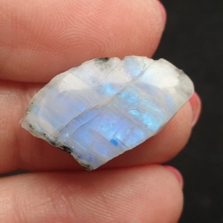 Kamień księżycowy kawałek polerowany 22x13 mm nr 375