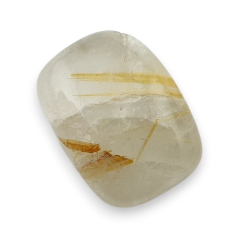 Quartz with rutile cabochon 16x12 mm no 99