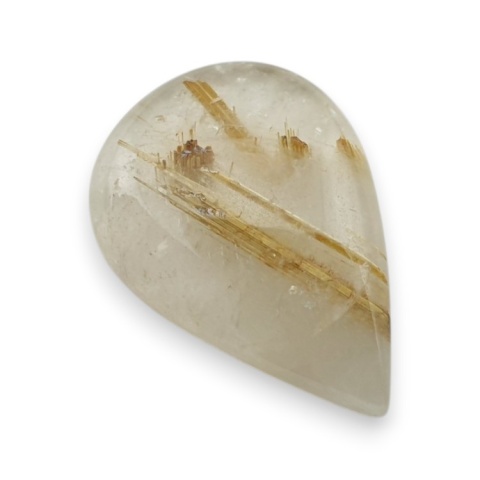 Quartz with rutile cabochon 19x14 mm no 95 Quartz with rutile cabochon 19x14 mm no 95