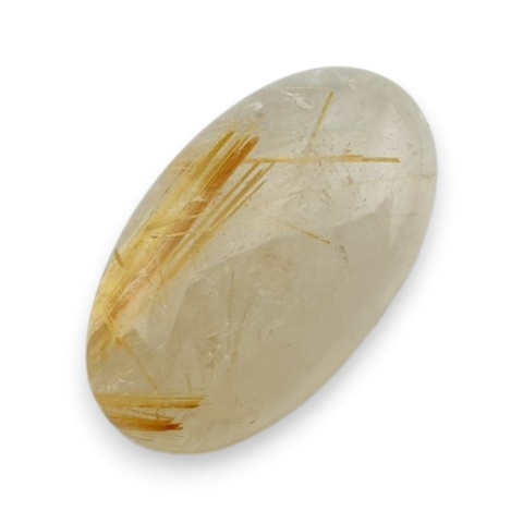 Quartz with rutile cabochon 20x12 mm no 93 Quartz with rutile cabochon 20x12 mm no 93