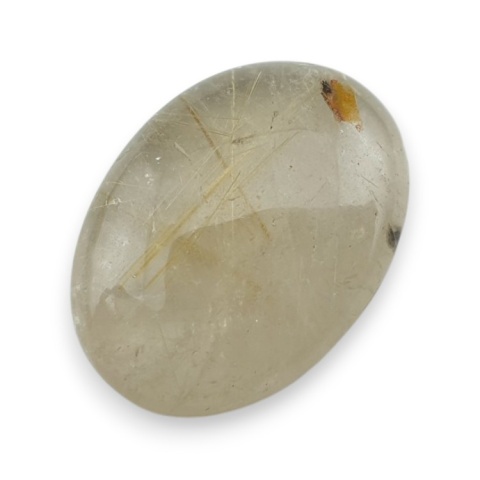 Quartz with rutile cabochon 21x16 mm no 90 Quartz with rutile cabochon 21x16 mm no 90
