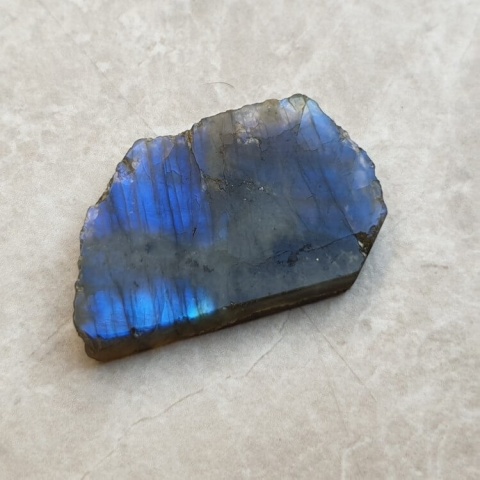 Labradorite polished slab 34x21 mm no 372