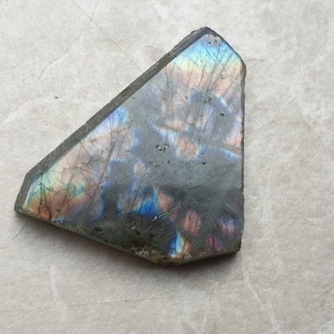 Labradorite polished slab 36x29 mm no 340