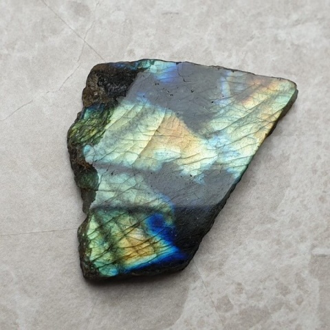Labradorite polished slab 37x30 mm no 269