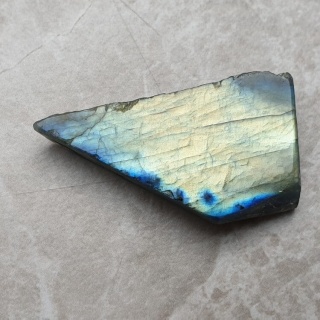 Labradoryt plaster polerowany 38x21 mm nr 288