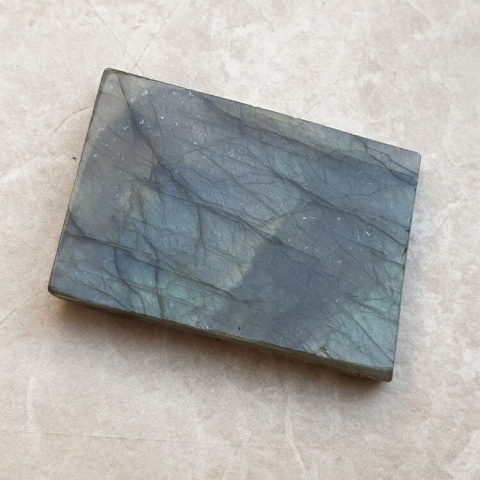 Labradoryt plaster polerowany 38x26 mm nr 373