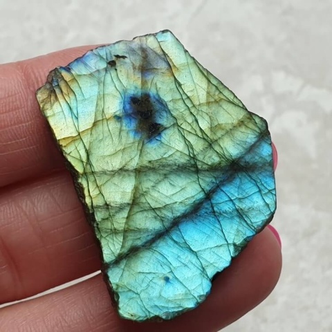Labradorite polished slab 39x29 mm no 267