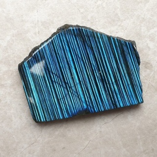 Labradoryt plaster polerowany 39x30 mm nr 278