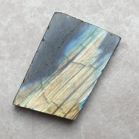 Labradorite polished slab 40x27 mm no 256