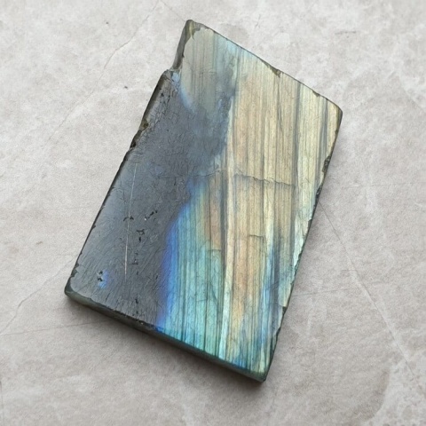 Labradorite polished slab 40x27 mm no 256
