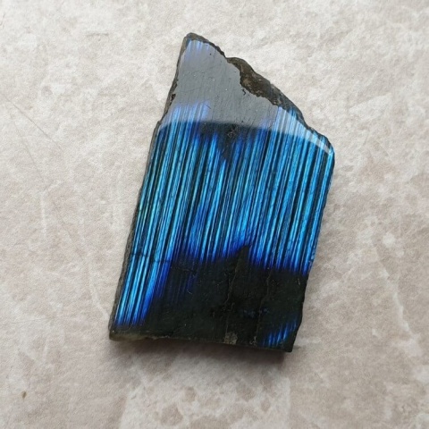 Labradorite polished slab 41x23 mm no 355