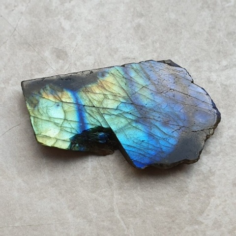 Labradorite polished slab 41x24 mm no 360