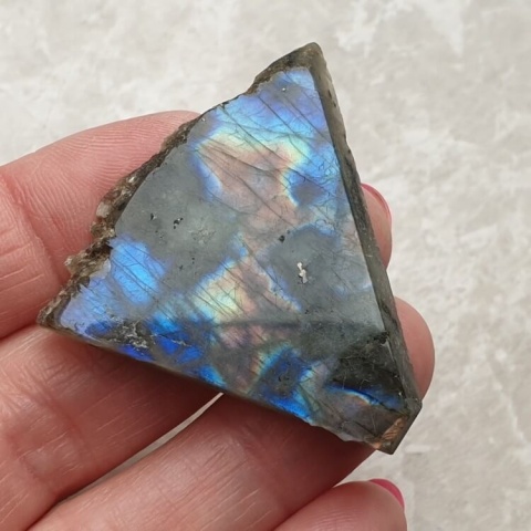 Labradorite polished slab 41x37 mm no 325