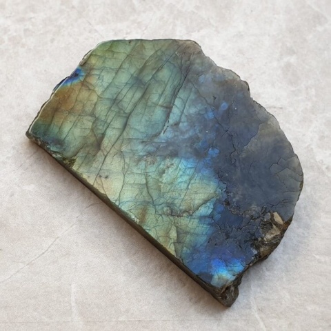 Labradorite polished slab 44x29 mm no 371