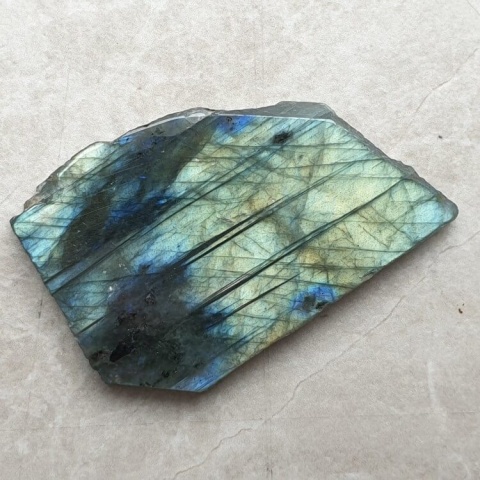 Labradorite polished slab 44x30 mm no 284