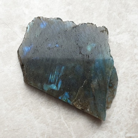 Labradorite polished slab 46x32 mm no 332