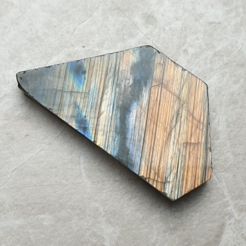 Labradorite polished slab 47x25 mm no 309