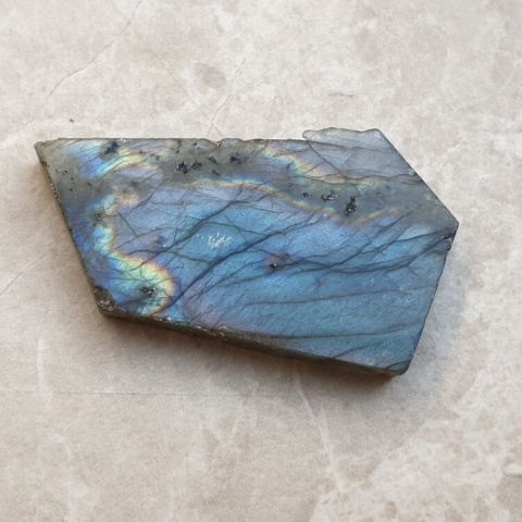 Labradorite polished slab 47x26 mm no 376