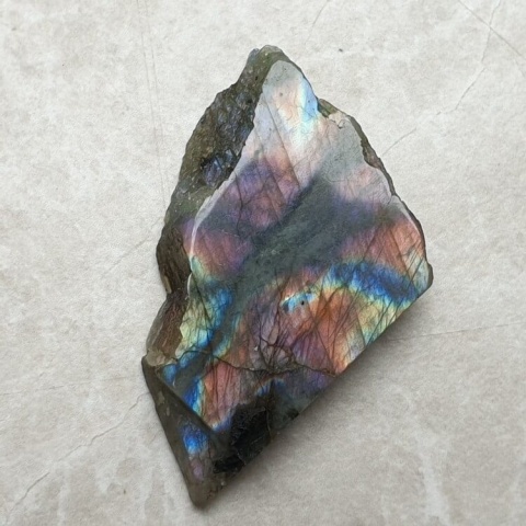 Labradorite polished slab 47x31 mm no 272