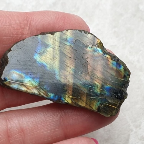 Labradorite polished slab 50x29 mm no 282