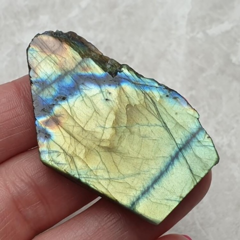 Labradorite polished slab 50x30 mm no 248