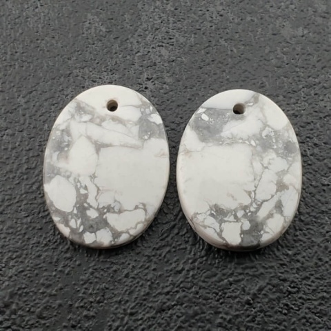Howlit para kaboszonów z dziurką 17x13 mm nr R339