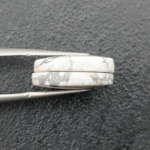 Howlit para kaboszonów z dziurką 17x13 mm nr R339