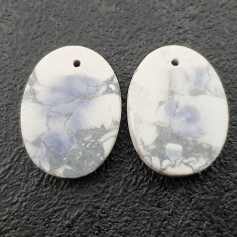 Howlit para kaboszonów z dziurką 17x13 mm nr R339