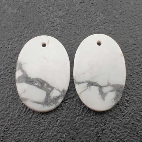 Howlit para kaboszonów z dziurką 18x13 mm nr R344