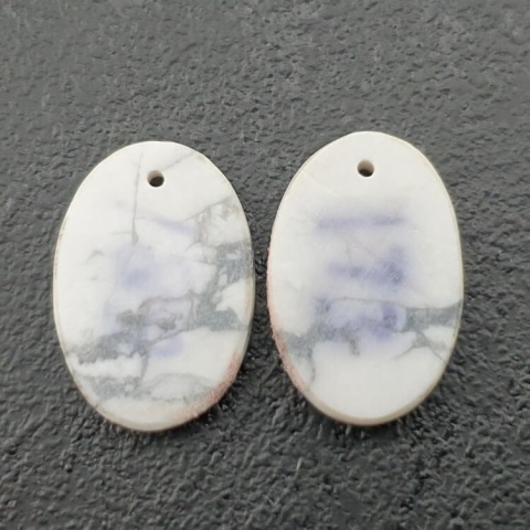 Howlit para kaboszonów z dziurką 18x13 mm nr R344