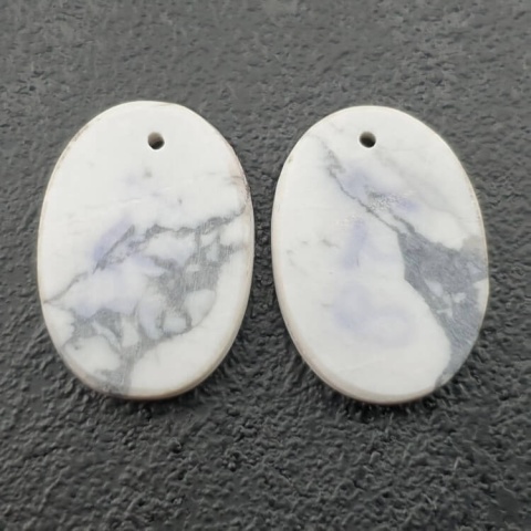 Howlit para kaboszonów z dziurką 19x14 mm nr R342