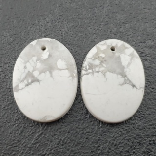 Howlit para kaboszonów z dziurką 19x15 mm nr R349