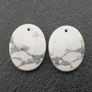 Howlit para kaboszonów z dziurką 19x15 mm nr R350