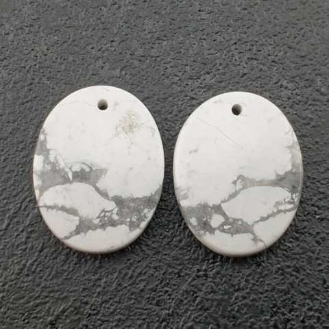 Howlit para kaboszonów z dziurką 19x15 mm nr R350