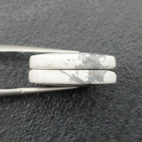 Howlit para kaboszonów z dziurką 19x15 mm nr R350