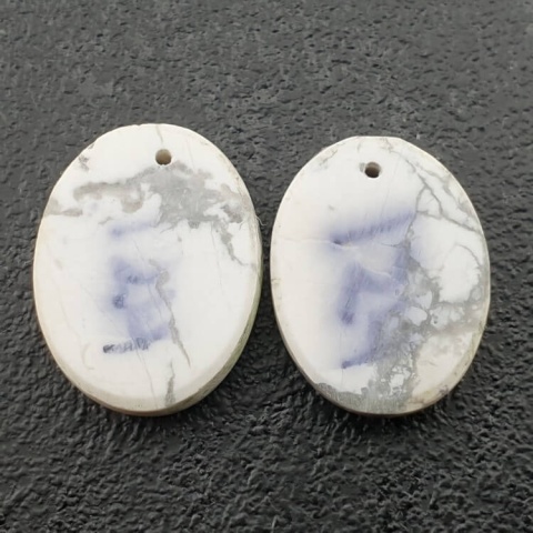 Howlit para kaboszonów z dziurką 19x15 mm nr R353