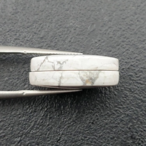 Howlit para kaboszonów z dziurką 20x14 mm nr R338