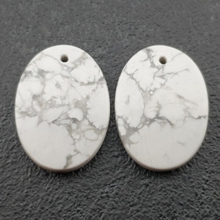 Howlit para kaboszonów z dziurką 20x15 mm nr R347