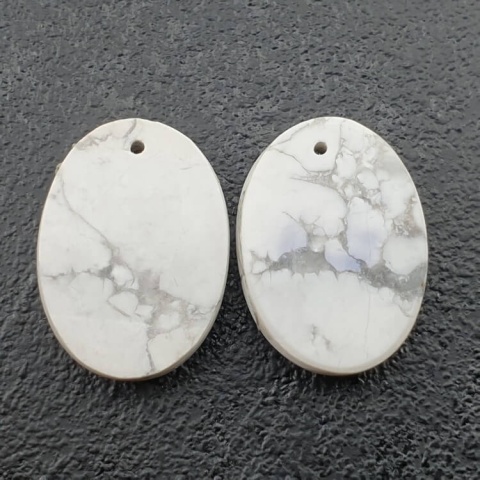 Howlit para kaboszonów z dziurką 20x15 mm nr R347