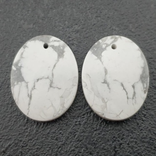 Howlit para kaboszonów z dziurką 20x16 mm nr R341