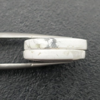 Howlit para kaboszonów z dziurką 20x16 mm nr R346